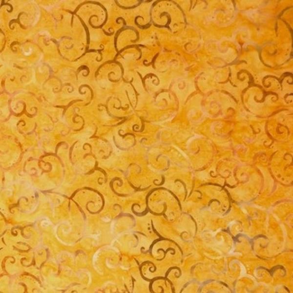 YELLOW - Saturday Market - Batikstoff aus Indonesien